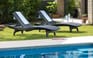 Graphite Pacific Chaise Lounge Set - Keter